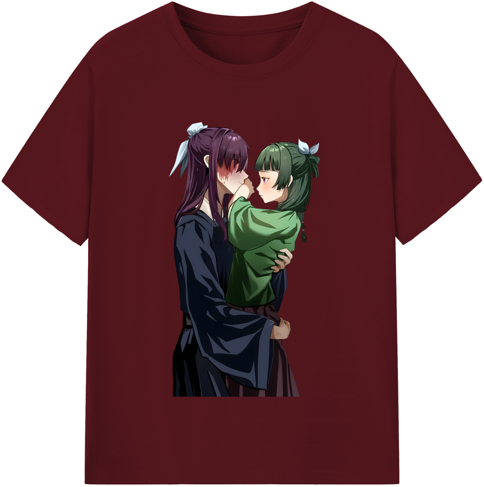 （画像用） 薬屋のひとりごと The Apothecary Diaries 綿100％半袖Tシャツ（フロントプリント）